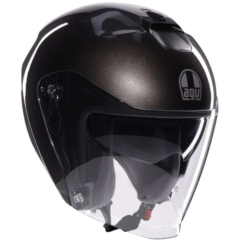 Offerta AGV IRIDES MONO Jet Motorcycle Helmet Asphalt Grey