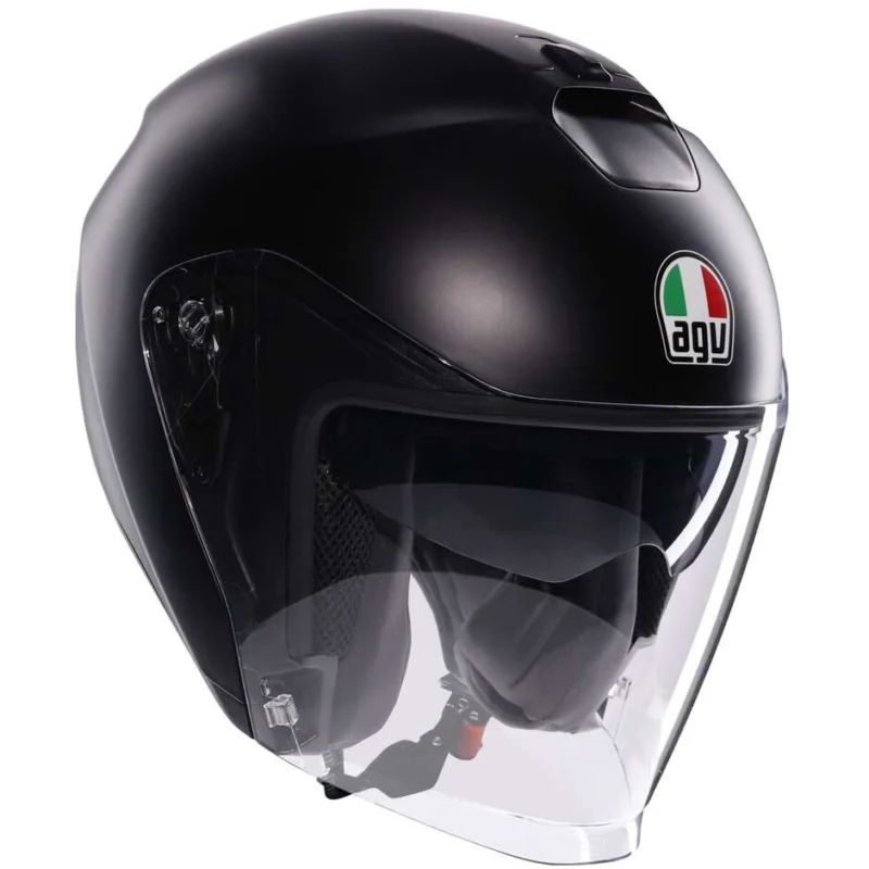 AGV IRIDES MONO Jet Motorcycle Helmet Matt Black Compra Oggi Stesso
