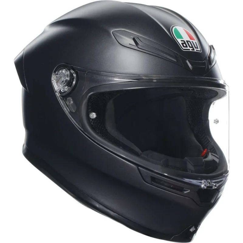 Nuovo Arrivo AGV K6 S Full Face Motorcycle Helmet, Matte Black
