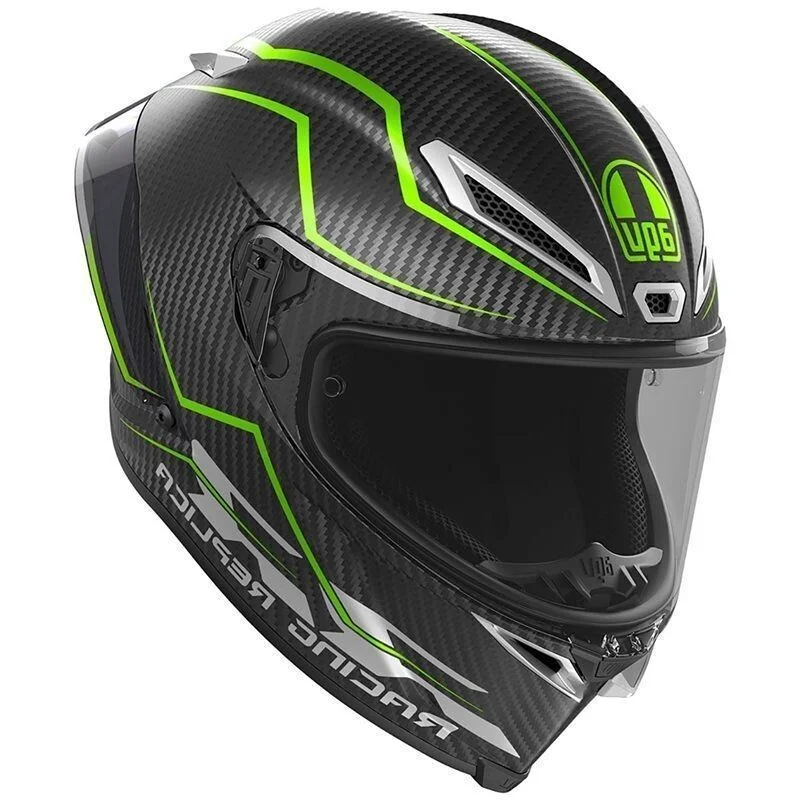 Agv PISTA GP RR PERFORMANTE Carbon Lime Full Face Motorcycle Helmet Popolare