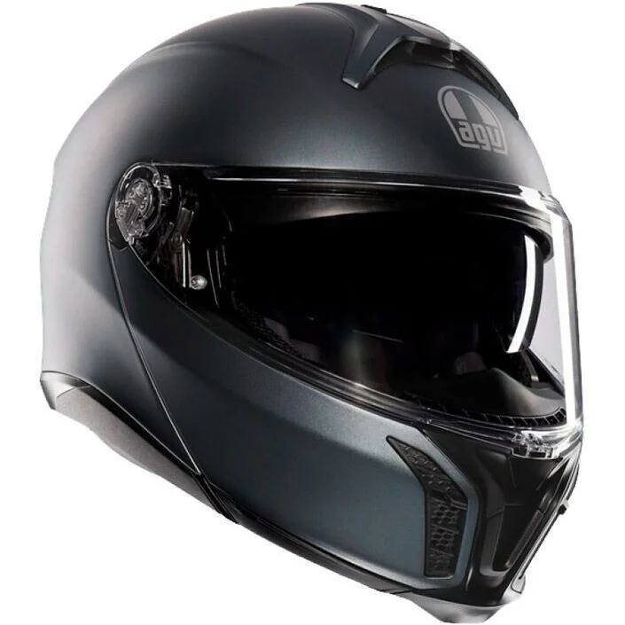 Prezzo Conveniente Agv TOURMODULAR P/J Modular Motorcycle Helmet Matt Slate Grey