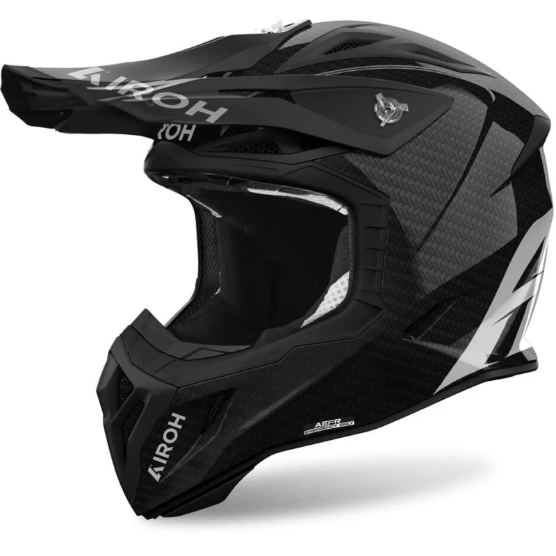 Airoh AVIATOR ACE 2 CARBON Cross Enduro Motorcycle Helmet Glossy Reso Gratuito