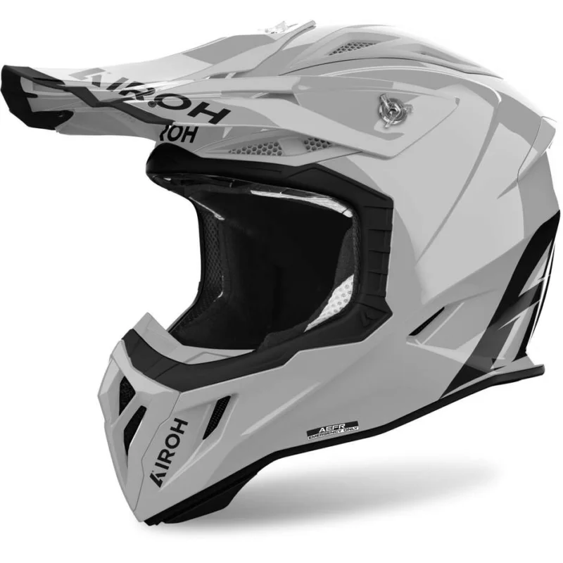 Airoh AVIATOR ACE 2 COLOR Cement Grey Gloss Cross Enduro Motorcycle Helmet Acquista Ora