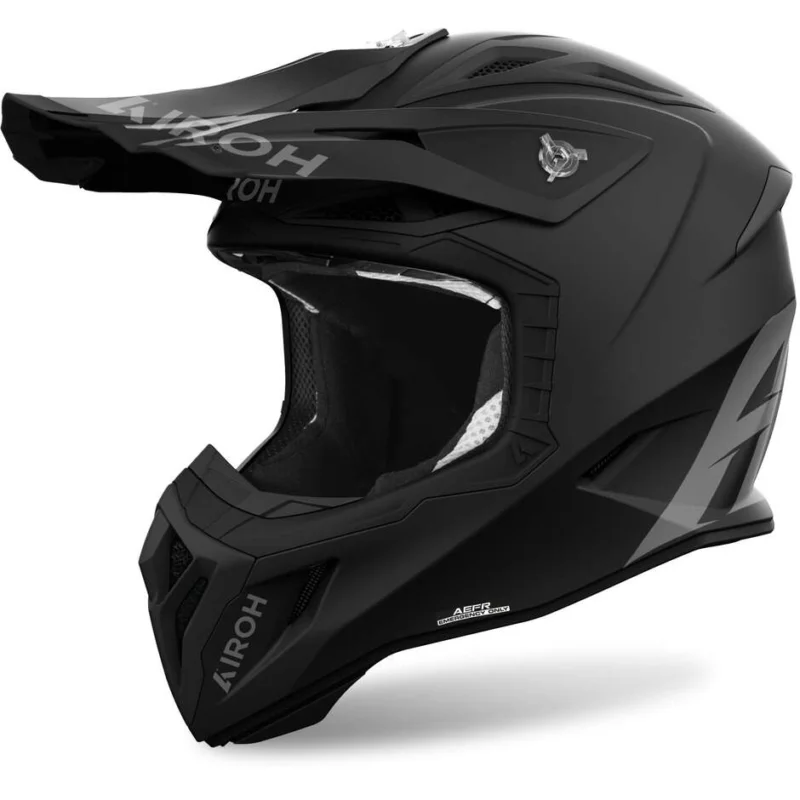 Airoh AVIATOR ACE 2 COLOR Matt Black Cross Enduro Motorcycle Helmet Popolare