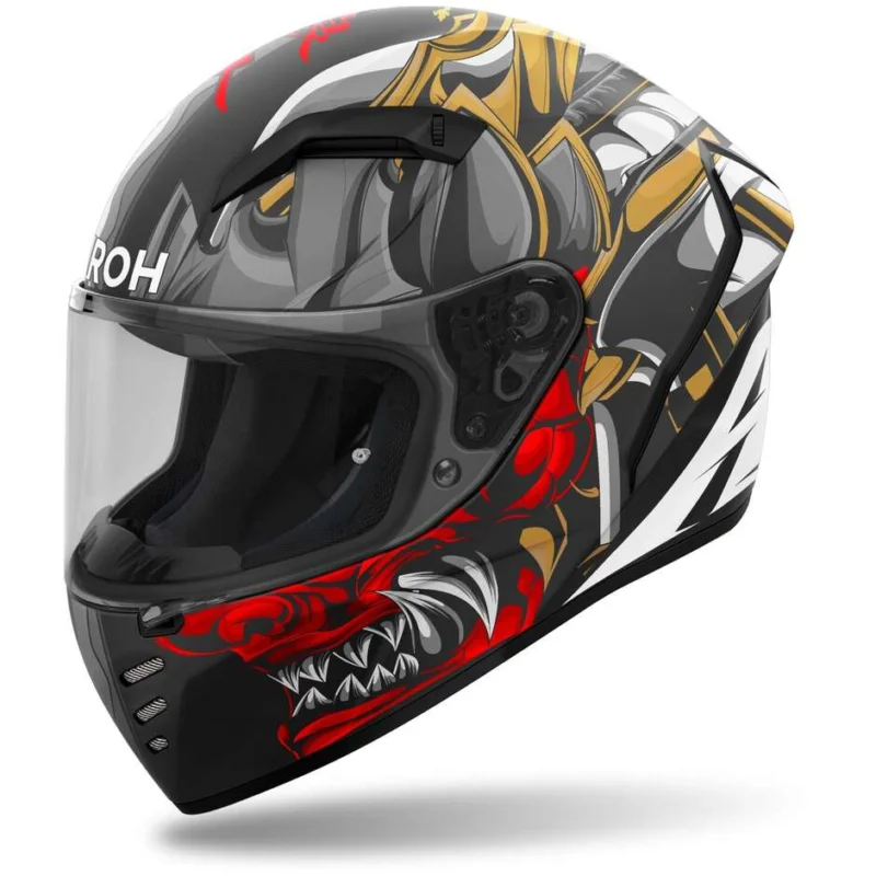 Soddisfatti O Rimborsati Airoh CONNOR SAMURAI Full Face Motorcycle Helmet Matt