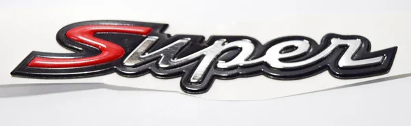 Offerta Limitata 672498 - TARGHETTA POSTERIORE'SUPER' VESPA GTS 125-150-300