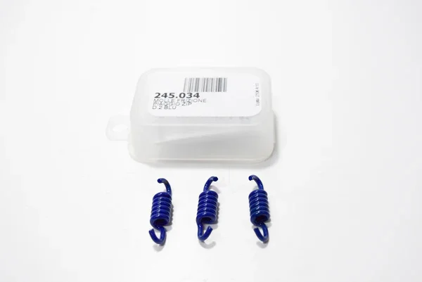 245034 - SERIE 3 MOLLE FRIZIONE BLU DIAMETRO 2 PER PIAGGIO-APRILIA-GILERA 50 Promozione