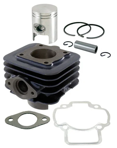 Acquista Ora 100080011 - KIT CILINDRO GRUPPO TERMICO ARIA 'RMS' PER PIAGGIO / GILERA 50CC CANNA ESTERNA 53