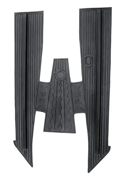 Prezzo Di Fabbrica 142670070 - TAPPETO NERO VESPA PK 50