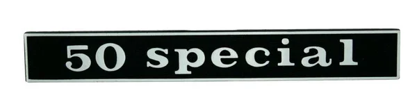 Prezzo Conveniente 142720550 - SCRITTA POSTERIORE VESPA "50 SPECIAL"