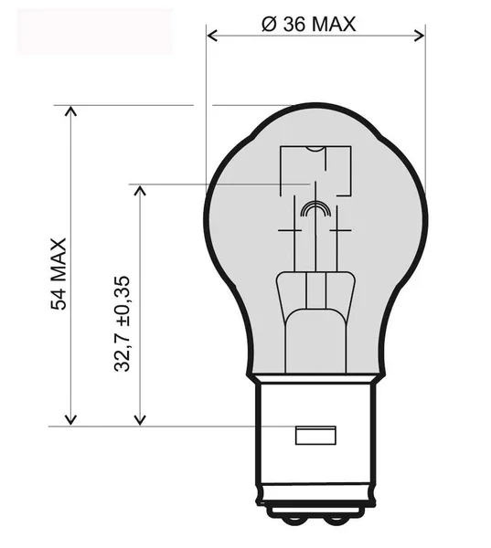 246510319 - LAMPADINA 12V-35/35W S2 BA20D Prezzo Ridotto