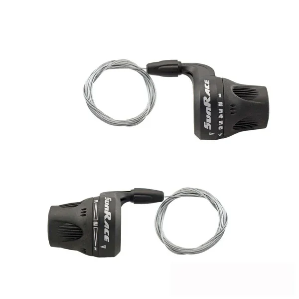 Professionale 525320021 - COPPIA COMANDI CAMBIO BICICLETTA GRIP SHIFTER 7 VELOCITA'