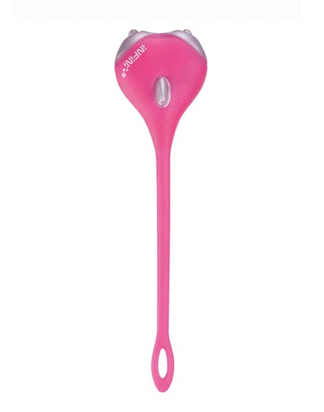 546010528 - FANALE ANTERIORE ROSA 'INFIN' BICICLETTA "AMUS" 2 LED BIANCHI Promo Stagionale