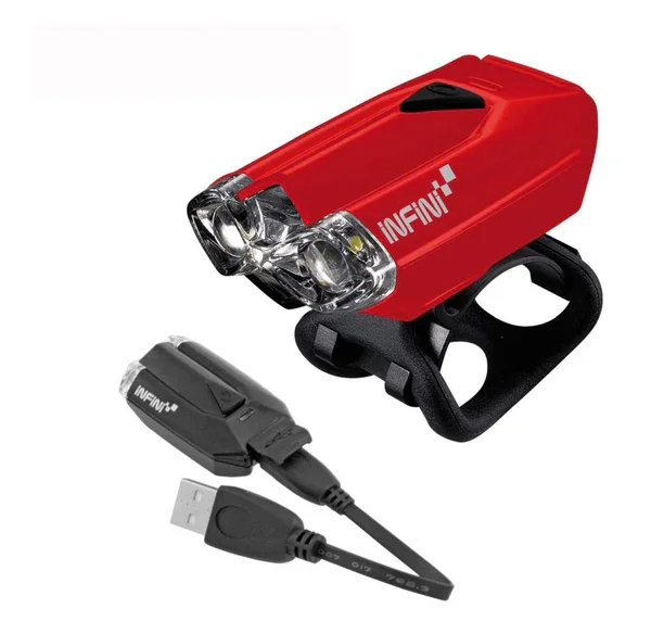 Prezzo Di Fabbrica 546010633 - FANALE ANTERIORE 'INFIN' BICICLETTA "LAVA" 2 LED BIANCO RICARICA USB