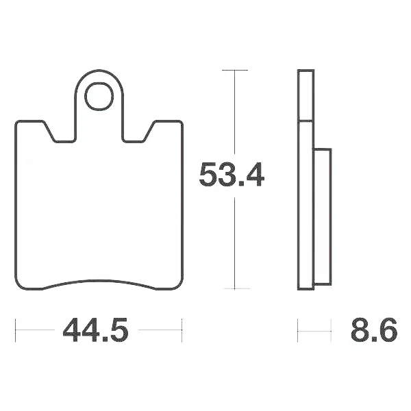Offerta Limitata 65614605 - SERIE PASTIGLIE ANTERIORI 4PZSBS 146 MS (SINTERIZZATA) PERSUZUKI BURGMAN 250-400 DAL 1998>2006