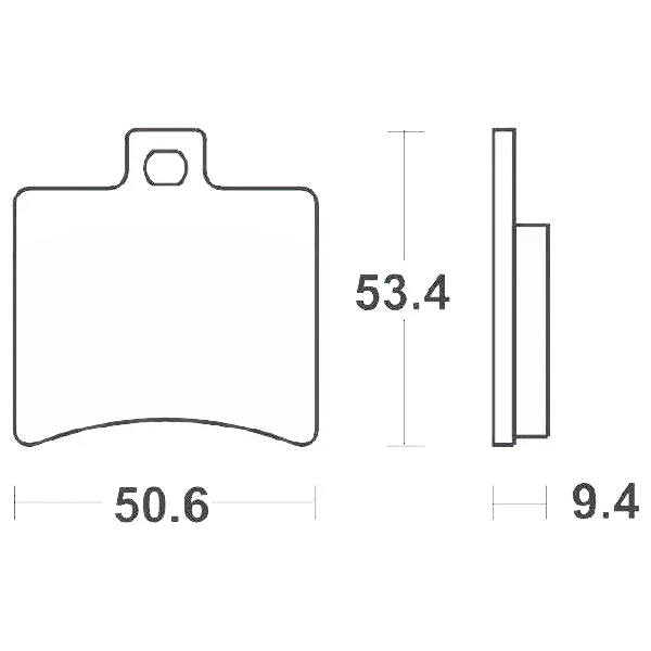 Offerta Limitata 6561520 - SERIE PASTIGLIE FRENO SBS152HF