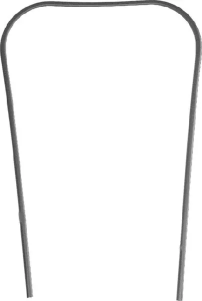 142640040 - PROFILO SCUDO METALLIZZATO GRIGIO VESPA PX-PE Spedizione Espresso