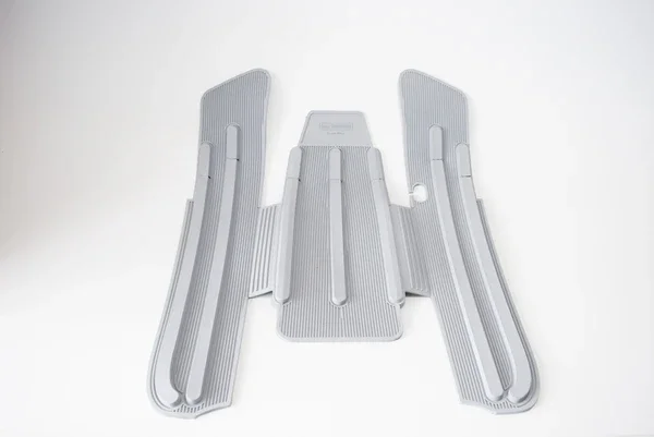 A46B - TAPPETO GRIGIO IN GOMMA LAMBRETTA J50-J100-J125 Offerta Speciale