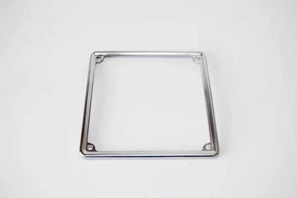 3277 - CORNICE TARGA IN FERRO CROMATA VESPA-LAMBRETTA Miglior Prezzo