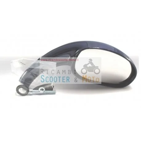 Specchietto Dx Completo Originale Malaguti F 12 F 15 Blu Acciaio Offerta Lampo