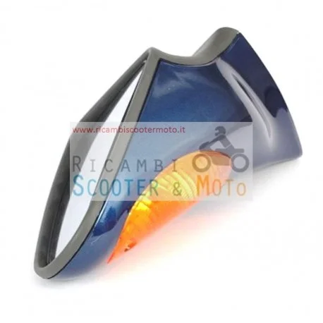 Specchietto Dx Completo Originale Malaguti Madison Blu Horizon Ultime Pezzi