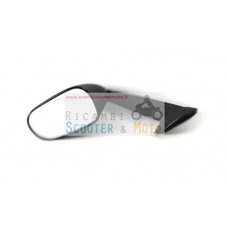 Saldi Specchietto Sx Con Protezione Stelo Malaguti Spider Max 500 Nero