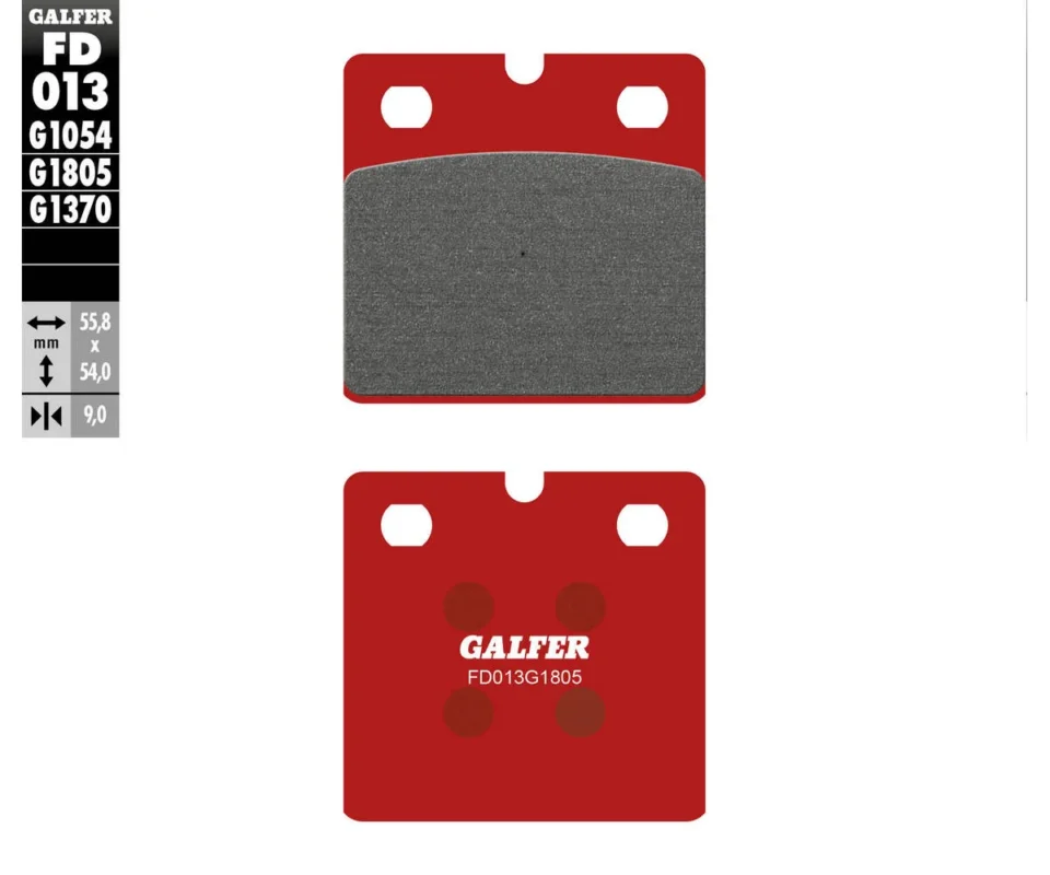 Vendita Finale Galfer Pastiglie Freno Anteriore per BMW R 45Modelli dal 1981 al 1986FD013G1805