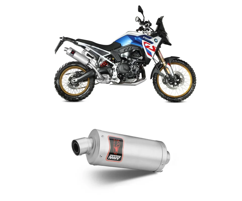 Terminale Scarico MIVV Dakar Inox BMW F 900 GSModelli dal 2024 al 2026 B.043.LDKX Spedito Oggi