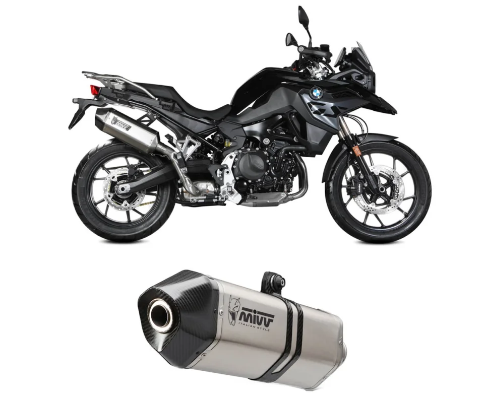 Terminale Scarico MIVV Speed Edge Inox per BMW F 800 GSModelli dal 2024 al 2026 B.044.LRX Ordina Subito
