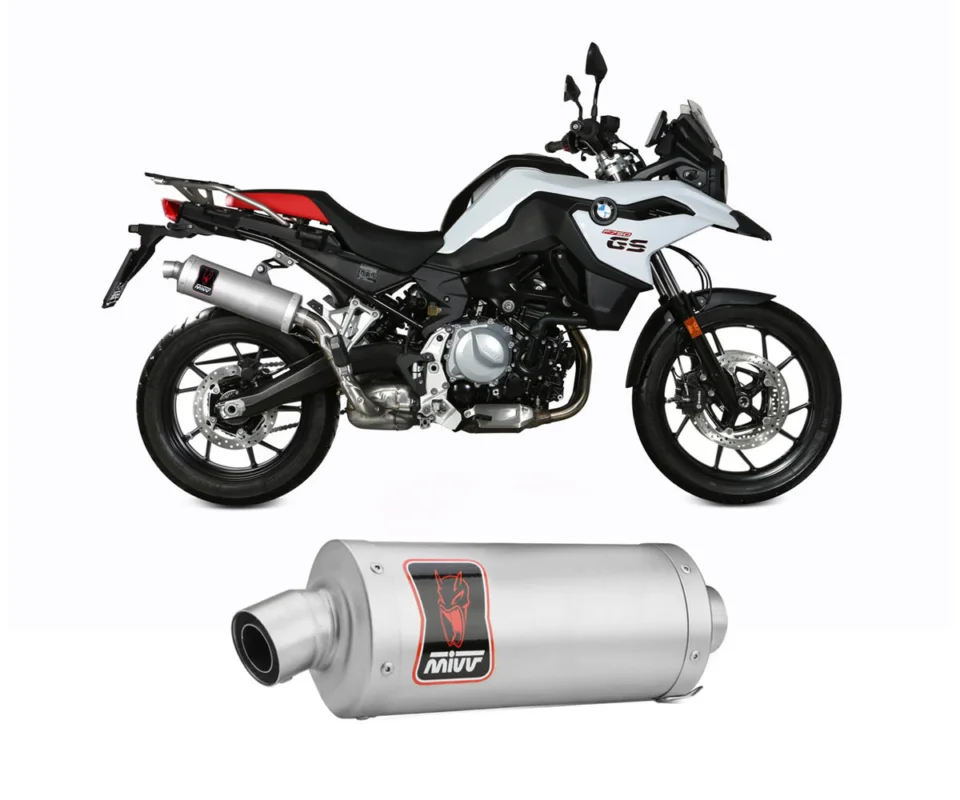 Terminale Di Scarico MIVV DAKAR Inox BMW F 750 GSModelli dal 2018 al 2024 B.033.LDKX Nuova Collezione