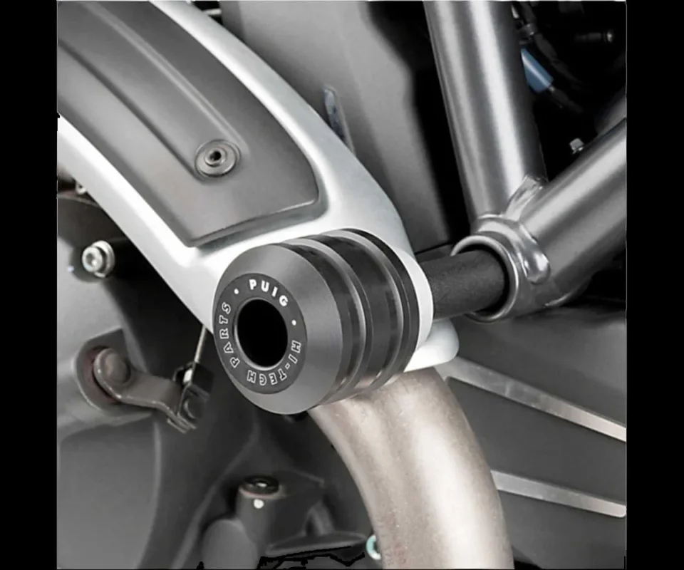 Tamponi PUIG Paratelaio VINTAGE DUCATI SCRAMBLER 400 SIXTY2Modelli dal 2016 al 2020 Nero 8150N Must-Have
