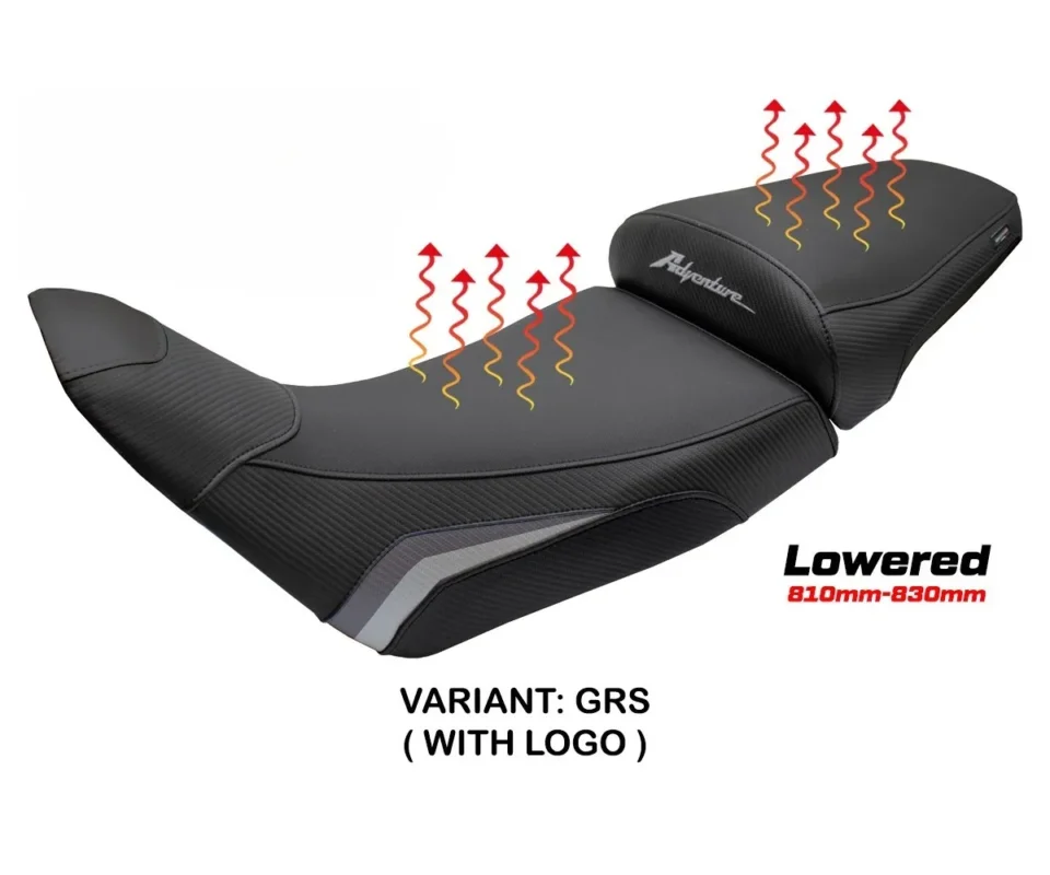 Sella Completa Asmara Heating Ribassata TPZ Italia Per HONDA AFRICA TWIN 1100 ADVENTURE SPORTModelli dal 2025 al 2026 HOAT11AL-GRS-1-SCHS Novità