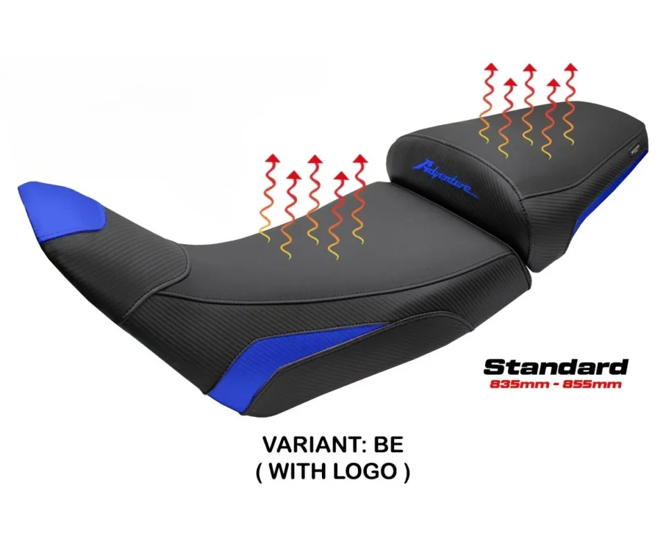 Nuova Collezione Sella Completa Asmara Heating Standard TPZ Italia Per HONDA AFRICA TWIN 1100 ADVENTURE SPORTModelli dal 2025 al 2026 HOAT11A-BE-1-SCHS