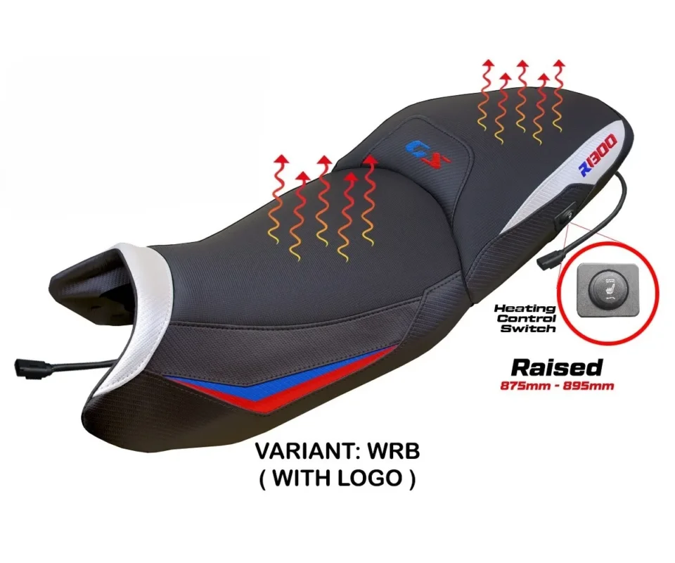 Scelto Dai Clienti Sella Completa Dorfen Heating Rialzata TPZ Italia Per BMW R 1300 GSModelli dal 2025 al 2026 BW13GSADA-WRB-1-SCHS