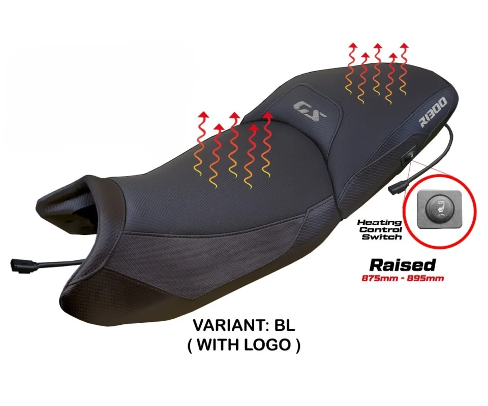 Prezzo Di Fabbrica Sella Completa Dorfen Heating Rialzata TPZ Italia Per BMW R 1300 GSModelli dal 2025 al 2026 BW13GSADA-BL-1-SCHS