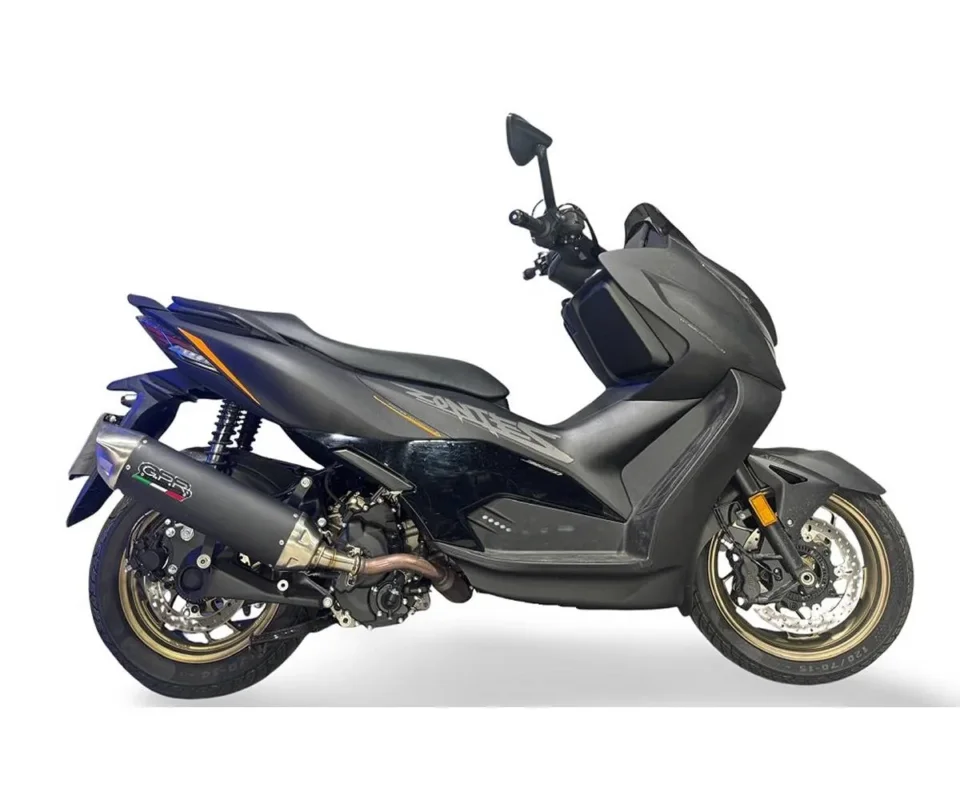 Terminale Di Scarico Gpr Omologato Furore-X Scooter per Zontes 365KModelli dal 2024 al 2026 Z.18.3.CAT.FXSC Super Prezzo