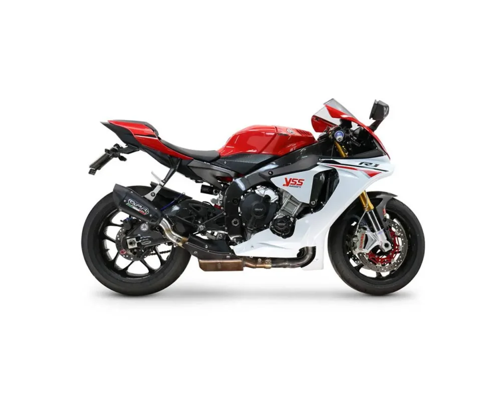 Terminale Di Scarico Gpr Omologato GP-Revo Black Titanium per Yamaha Yzf R1-R1-MModelli dal 2020 al 2026 E5.Y.200.1.GPRBLTIT Occasione
