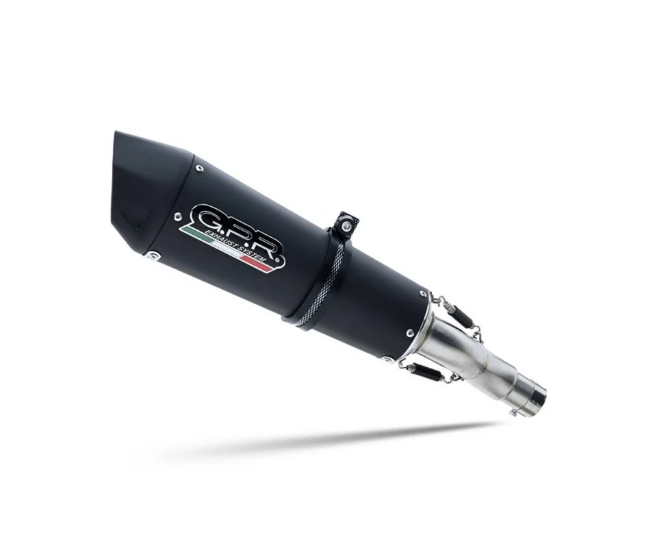 Terminale Di Scarico Gpr Omologato New Grand Prix Evo Black Titanium per Yamaha Yzf R1-R1-MModelli dal 2017 al 2019 E4.Y.200.GPAN.BLT Spedito Oggi