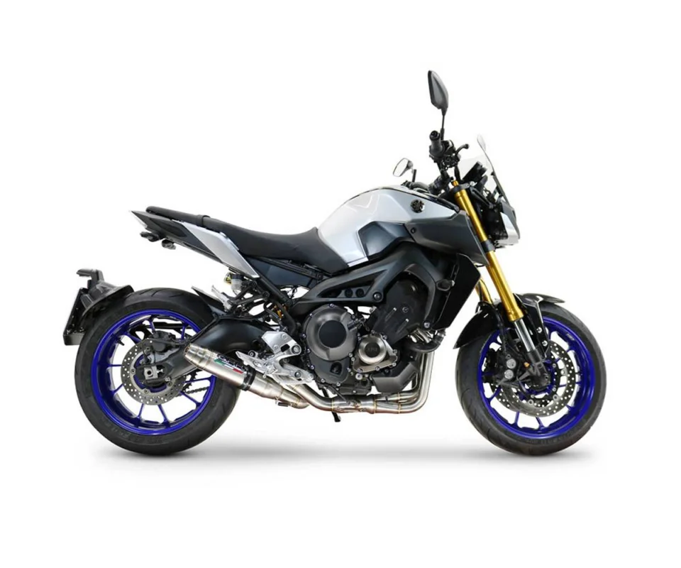 Compra Oggi Stesso Scarico Completo Gpr No Uso Stradale Deeptone Inox per Yamaha Mt-09Modelli dal 2014 al 2016 CO.Y.217.RACEDB.DE