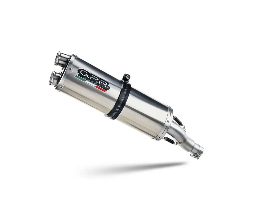 Terminale Di Scarico Gpr Omologato Dual Inox per Honda Crf 1000 L Africa Twin Adventure SportModelli dal 2018 al 2020 E4.H.226.1.DUAL.IO Spedizione Espresso
