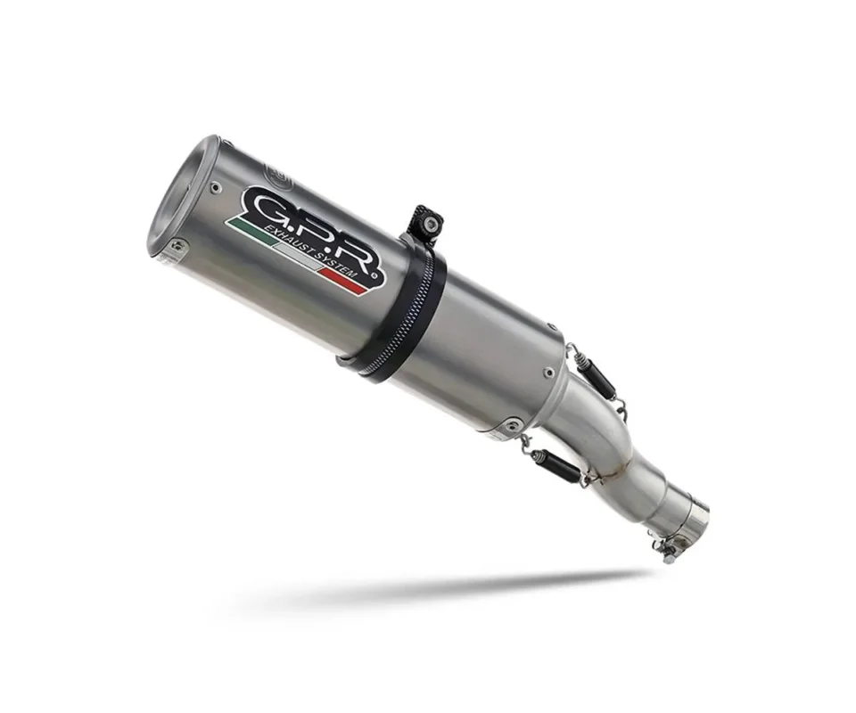 Terminale Di Scarico Gpr Omologato M3 Titanium Natural per Honda Forza 750Modelli dal 2025 al 2026 HON.269.1.M3.TN Di Tendenza