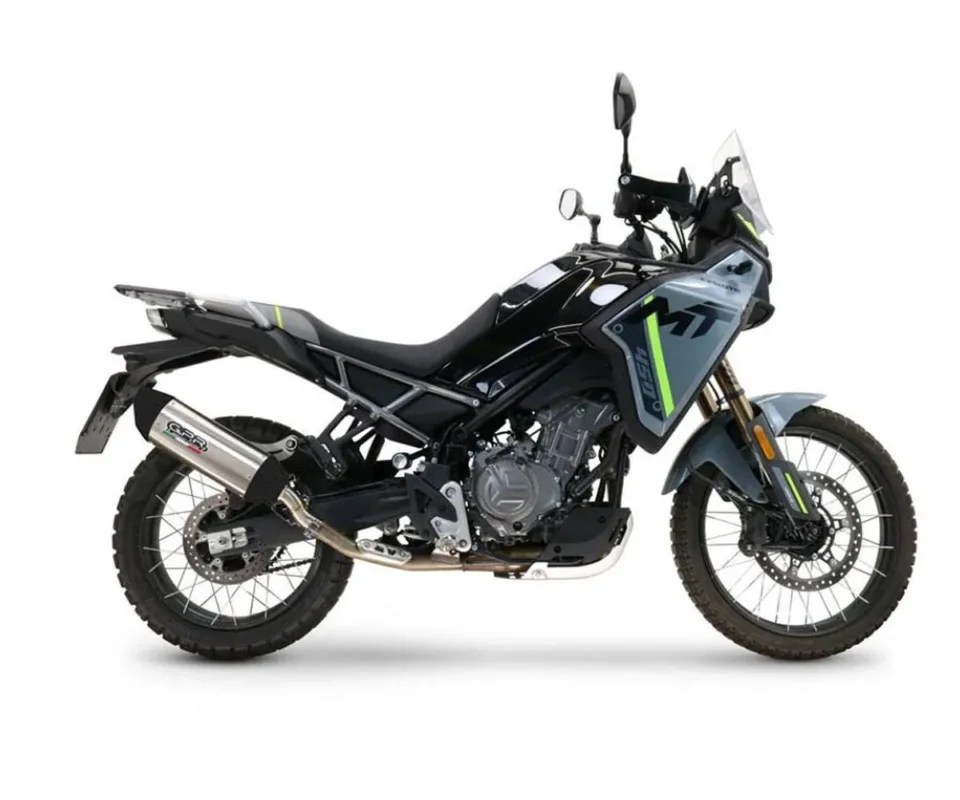 Pagamento Sicuro Terminale Di Scarico Gpr Omologato Furore-X Titanio per Cf Moto 450 MTModelli dal 2024 al 2026 CF.17.VO.7.FUXTIT