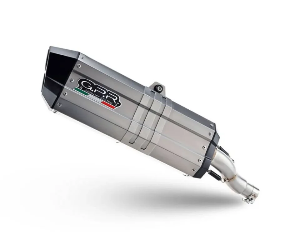 Terminale Di Scarico Gpr Omologato Hyper Sonic Titanium per Bmw R 1250 Gs AdventureModelli dal 2021 al 2024 BM.99.1.HYSOTIT Offerta Speciale