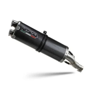 Ultimissimo Modello Terminale Di Scarico Gpr Omologato Dual Poppy per Bmw R 1250 Gs AdventureModelli dal 2021 al 2024 E5.BM.99.1.DUAL.PO