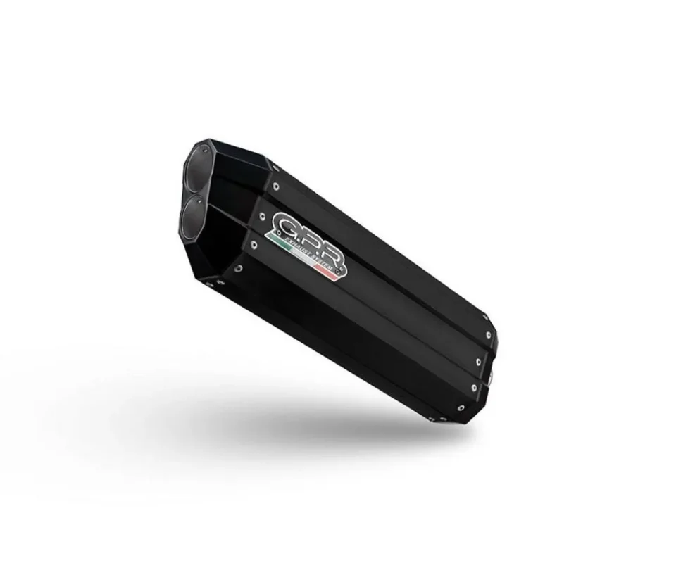Prezzo Conveniente Scarico Completo GPR No uso stradale Hyper Sonic Black Titanium per Bmw R 1250 Gs AdventureModelli dal 2019 al 2020 E4.BM.99.1.HYSOBLK