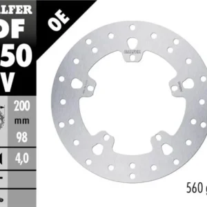 Vendita Finale Galfer Disco Freno Posteriore ROUND FIXED 200X4MM per PIAGGIO HEXAGON GTX 250 (H)Modelli: 2000 DF650V
