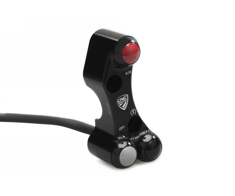 Pulsantiera Destra Pompe Freno Radiale Brembo Cnc E Forgiate Cnc Racing Nero Aprilia Tuono V4 1000 RModelli dal 2011 al 2014 SWA04B Must-Have