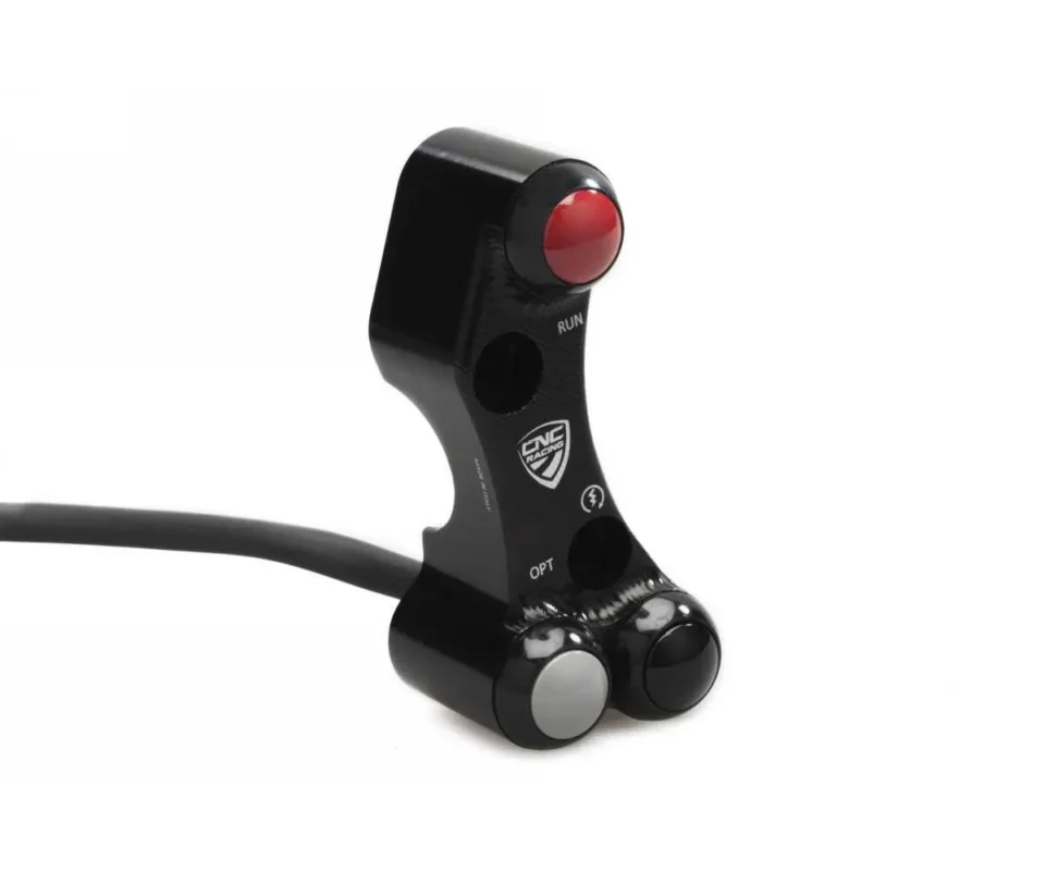 Pulsantiera Destra Pompe Freno Radiale Brembo Cnc E Forgiate Cnc Racing Nero Aprilia Rsv4 FactoryModelli dal 2009 al 2014 SWA04B Spedizione Espresso