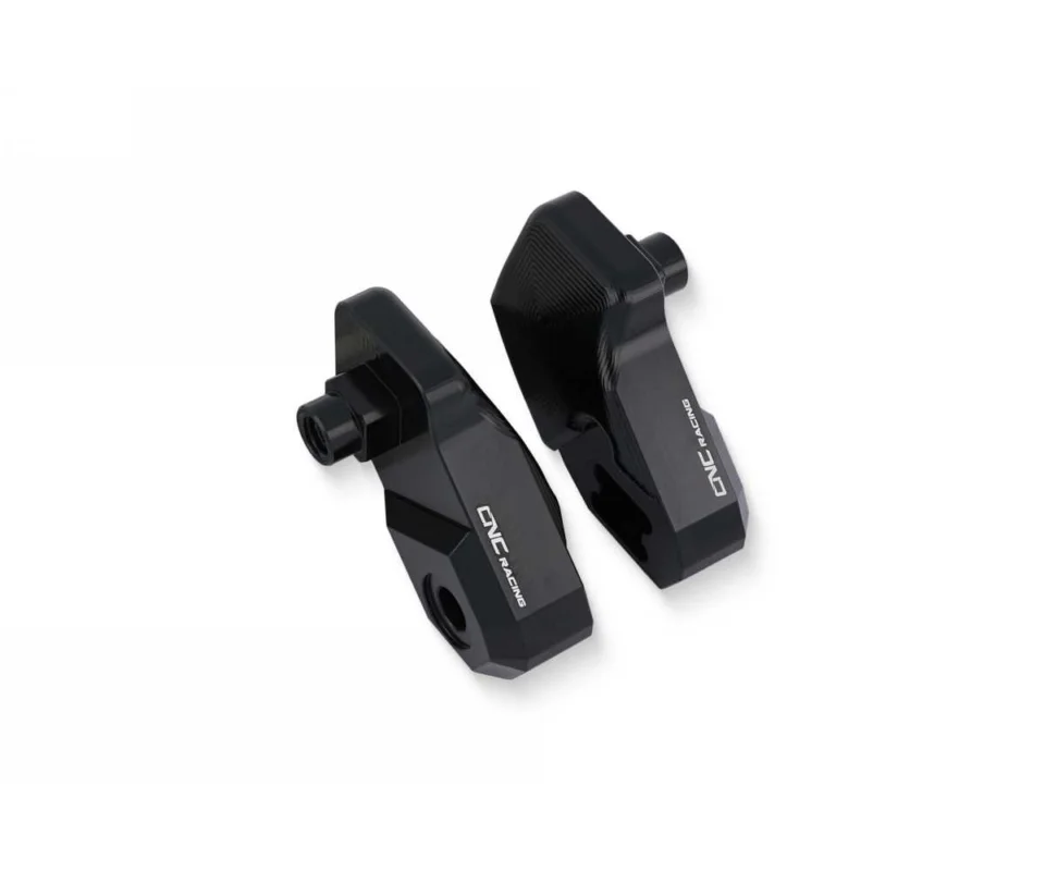 Reso Gratuito Kit Rialzi 20 Mm Per Poggiapiedi Pilota Cnc Racing Nero Ducati Scrambler 800 IconModelli dal 2015 al 2022 PEA50B