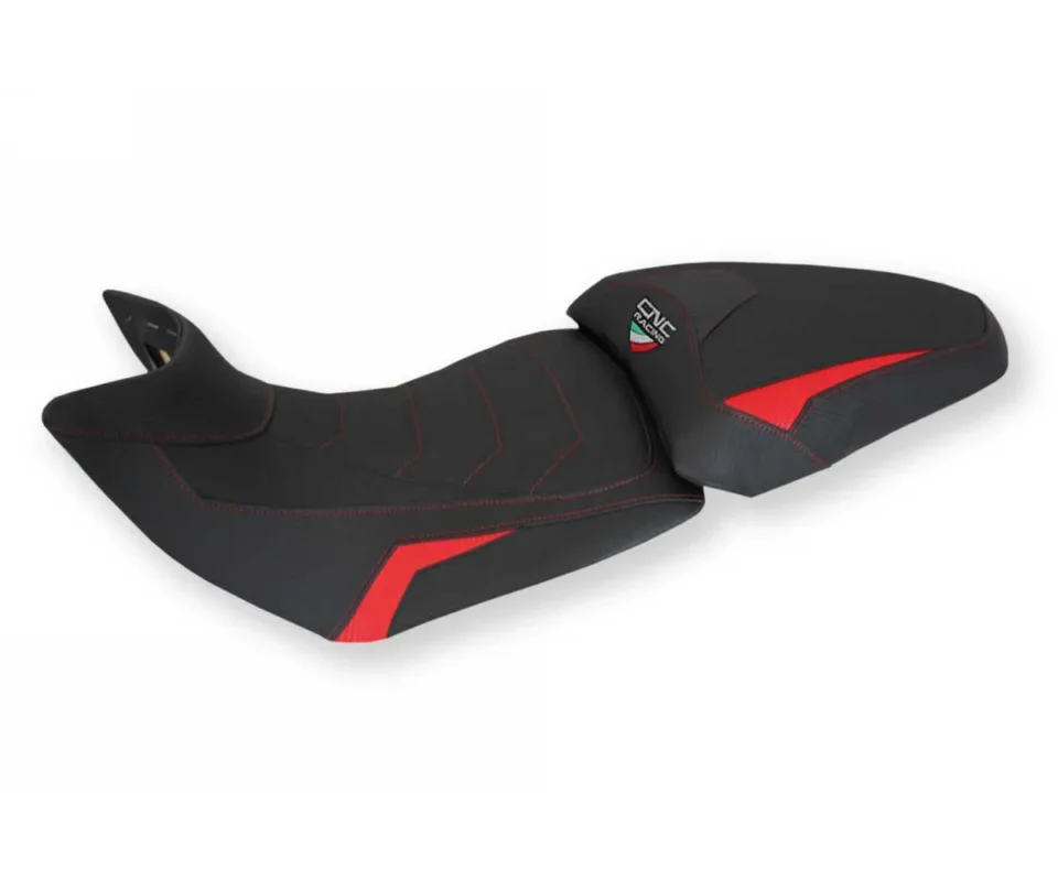 Sella Completa Cnc Racing Nero/rosso Ducati Multistrada 1200 S Pikes PeakModelli dal 2016 al 2017 SLD06BR Economico